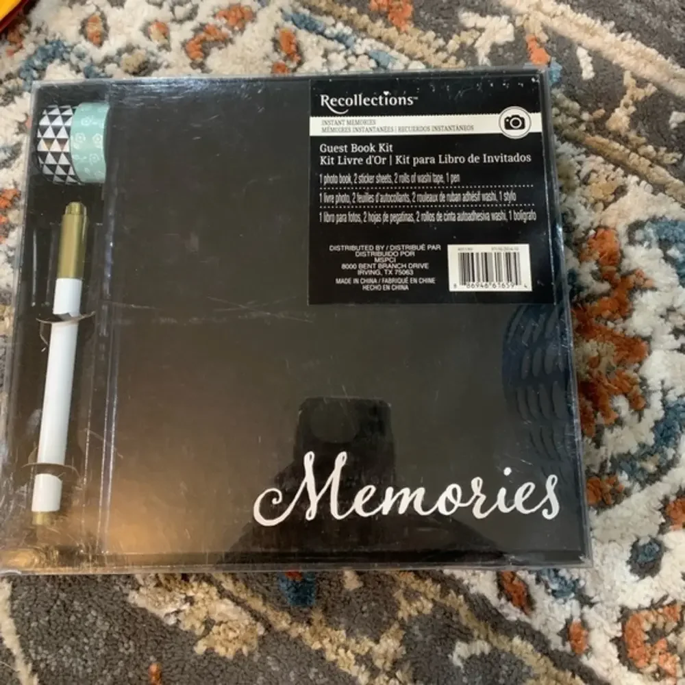Guest Book - Instant Memories‎ - Kit - Party Black NEW